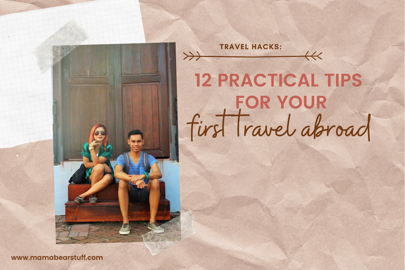 first time abroad travel tips