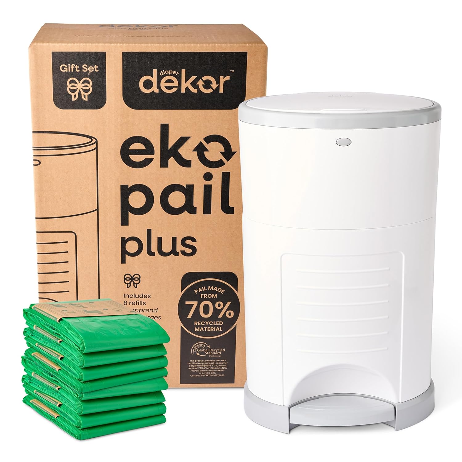 Diaper Dekor Plus Diaper Pail Gift Set