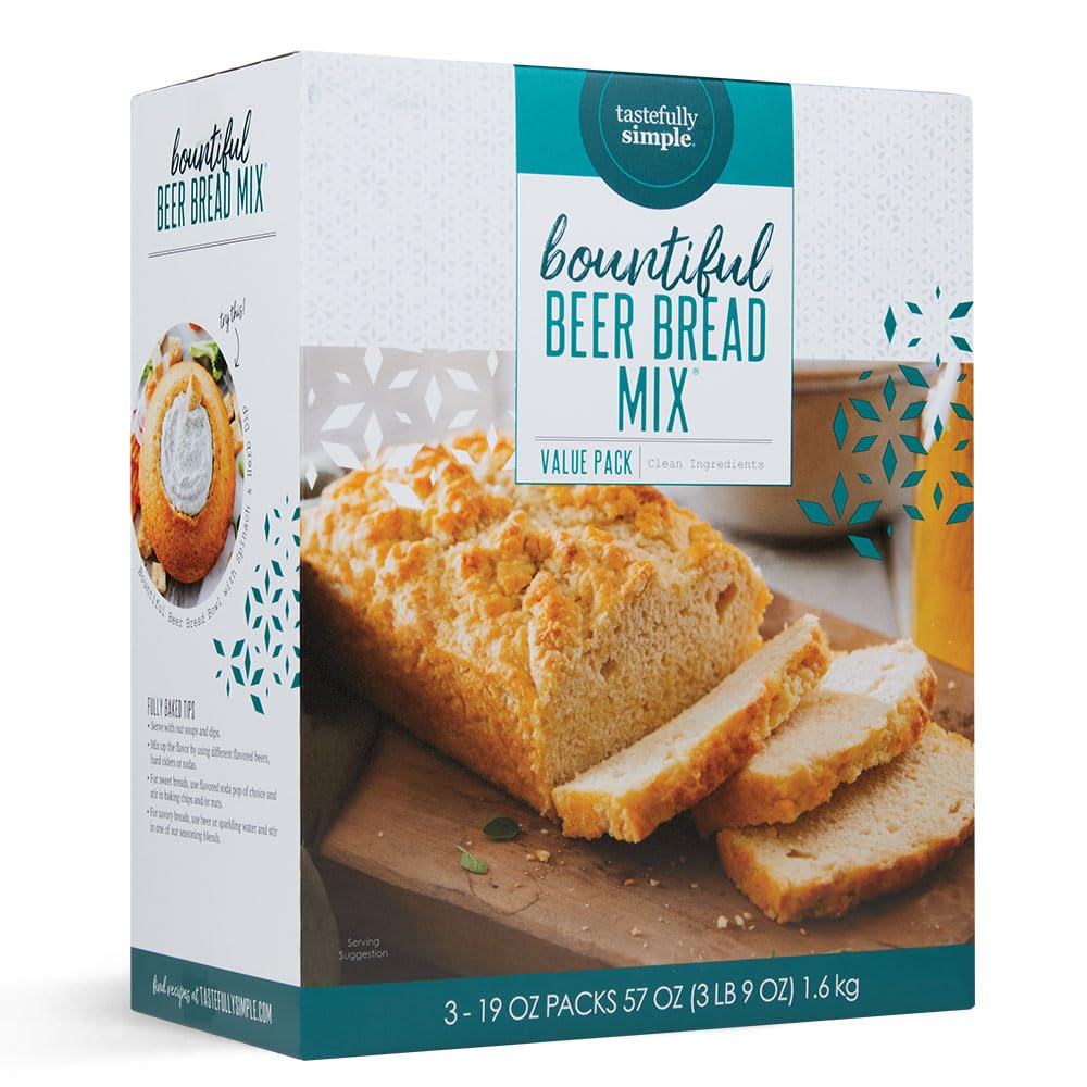 Tastefully Simple Bountiful Beer Bread Mix