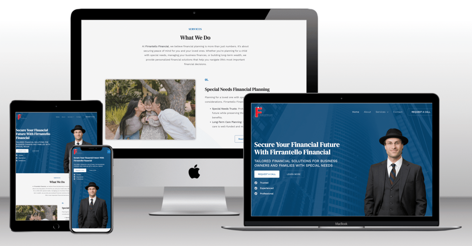 Firrantello Financial website screenshot